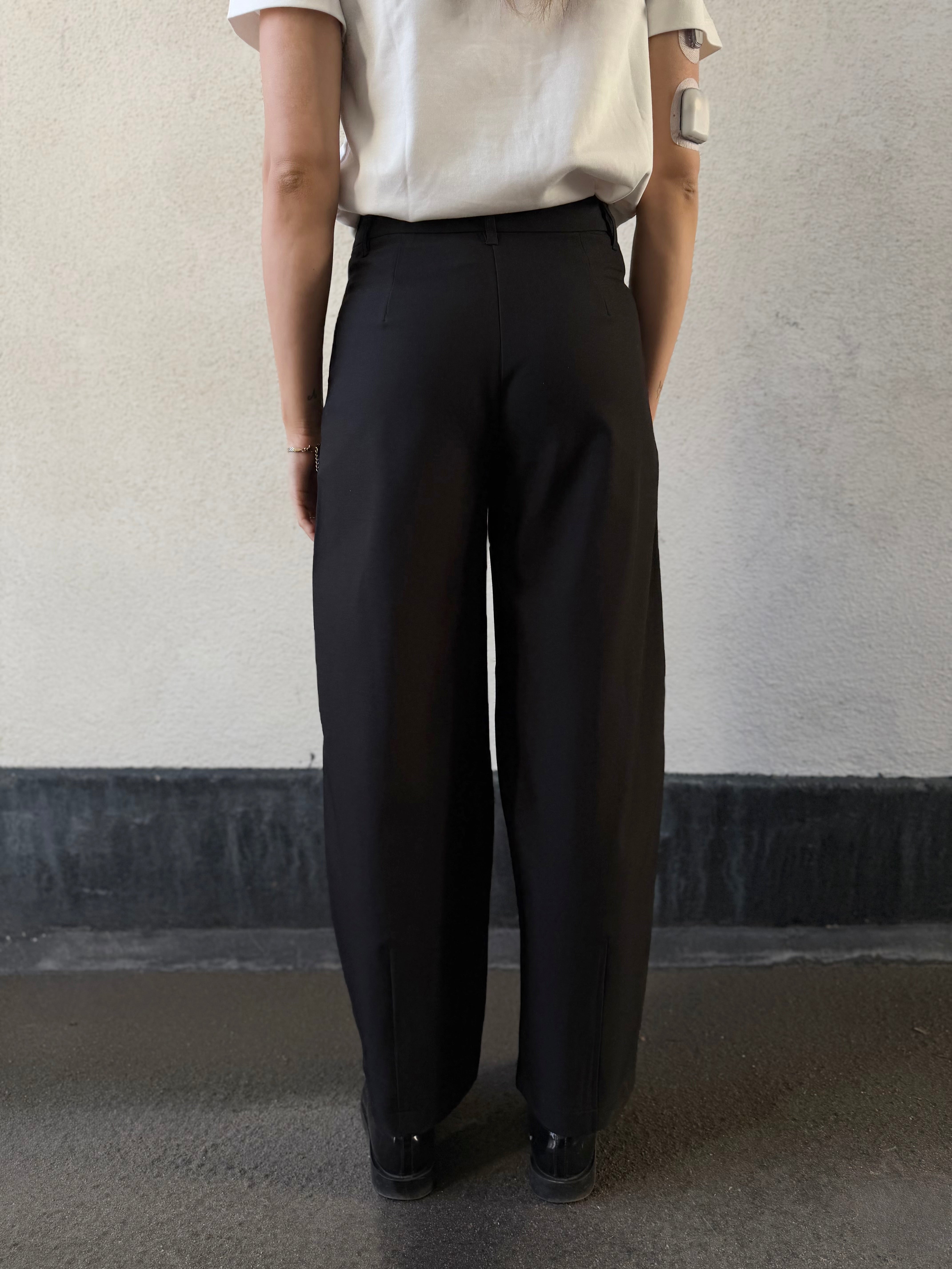 PCBOSELLA Trousers - Black