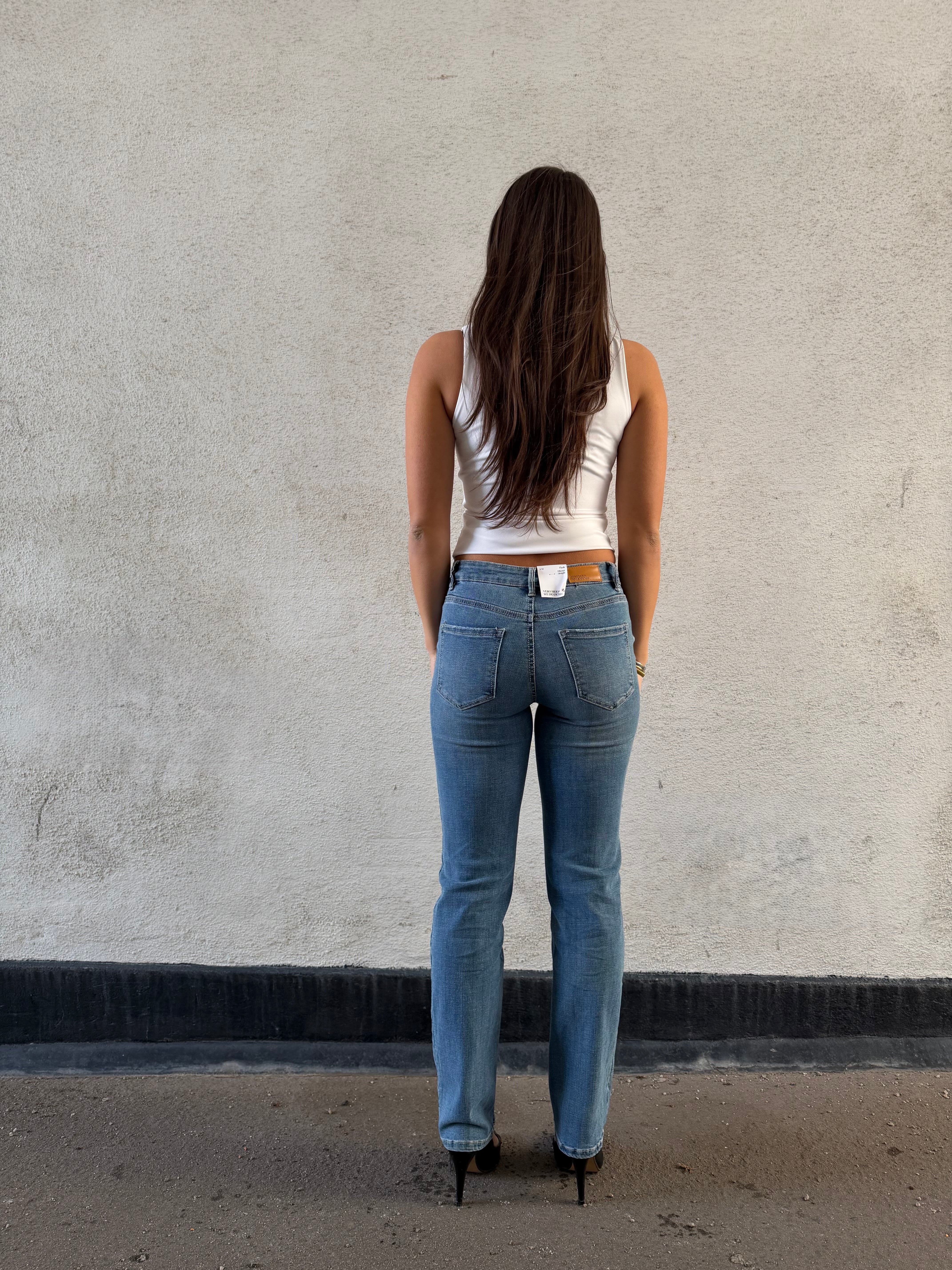 VMFLASH Jeans - Medium Blue Denim