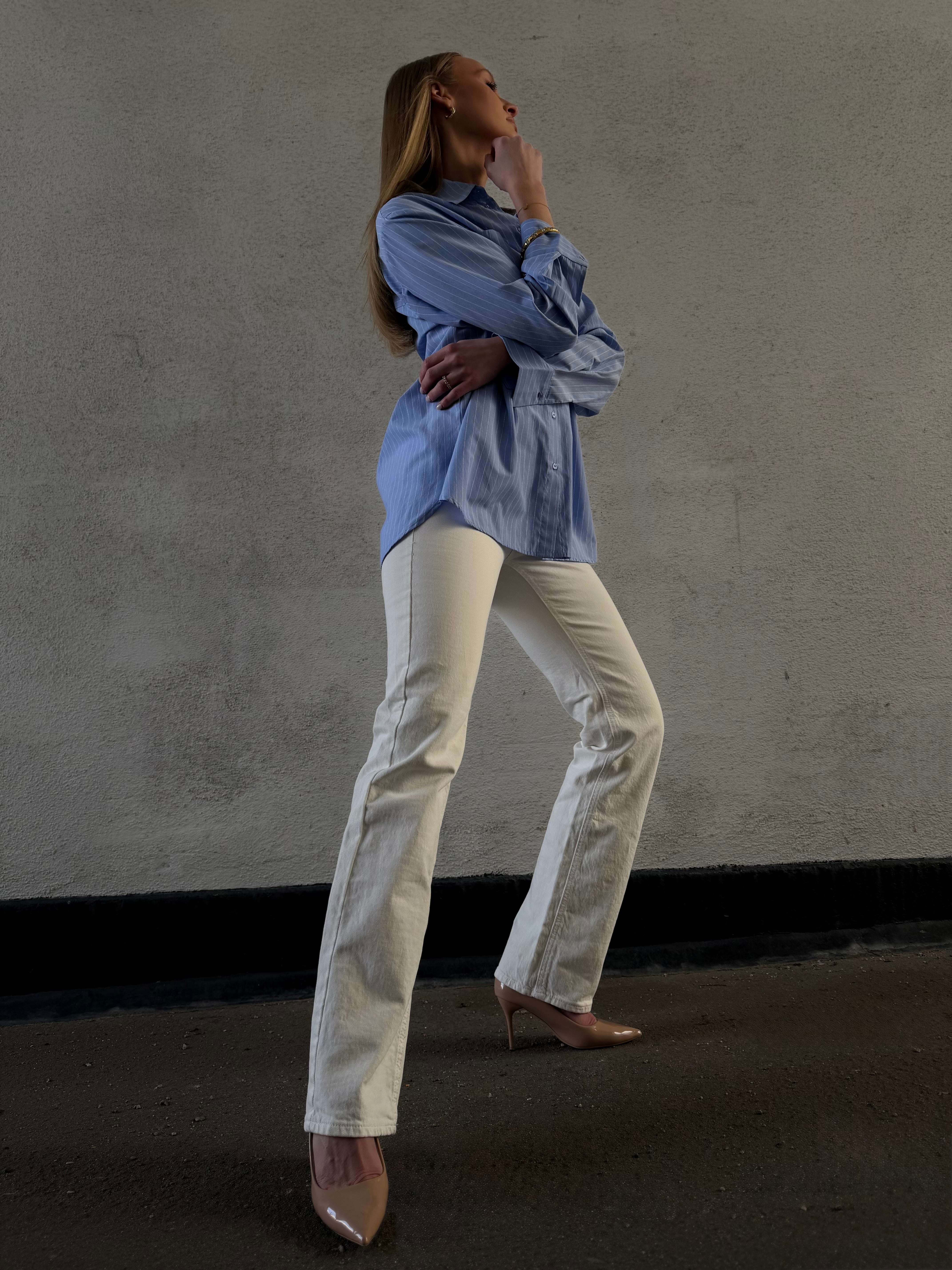 VMTESSA Jeans - Bright White
