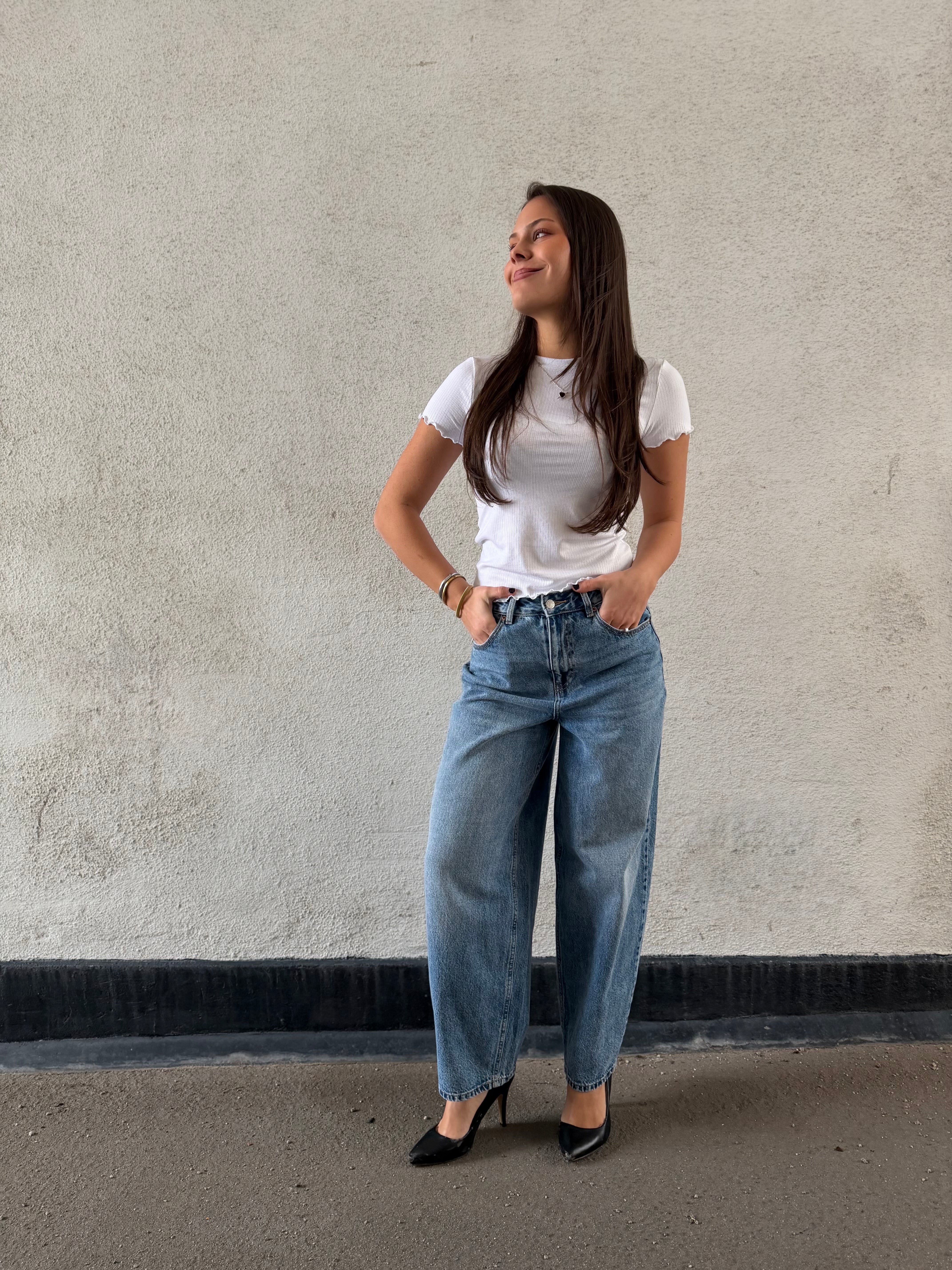 VMBILLIE Jeans - Medium Blue Denim