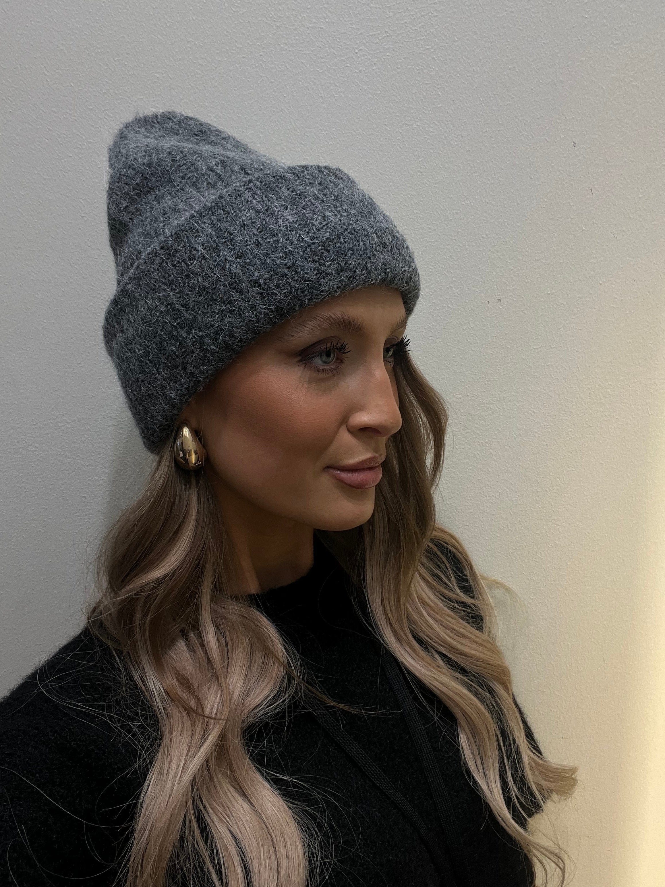 PCBERA Hat - Medium Grey Melange