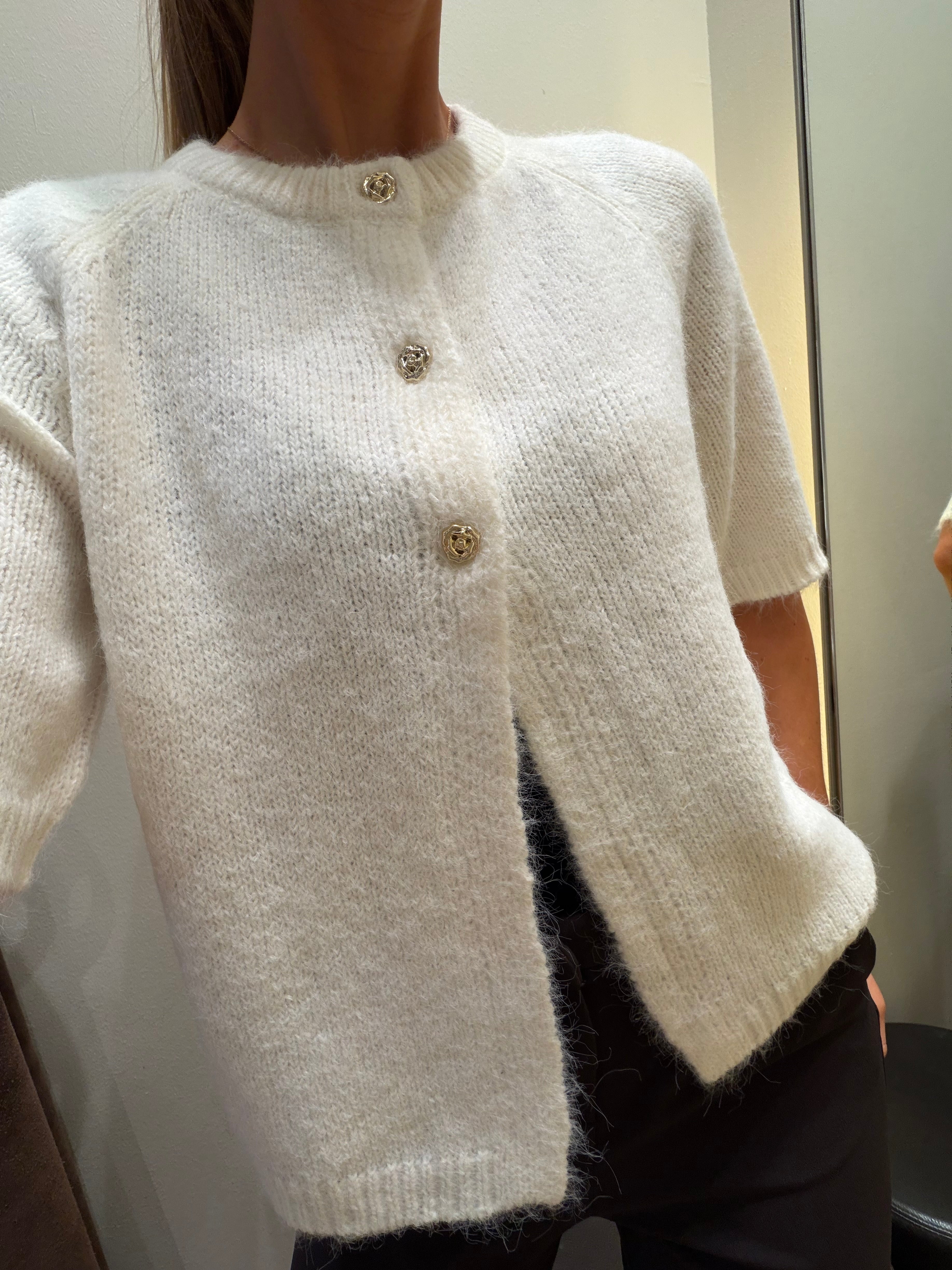 VMJILL Knitted Cardigan - Birch