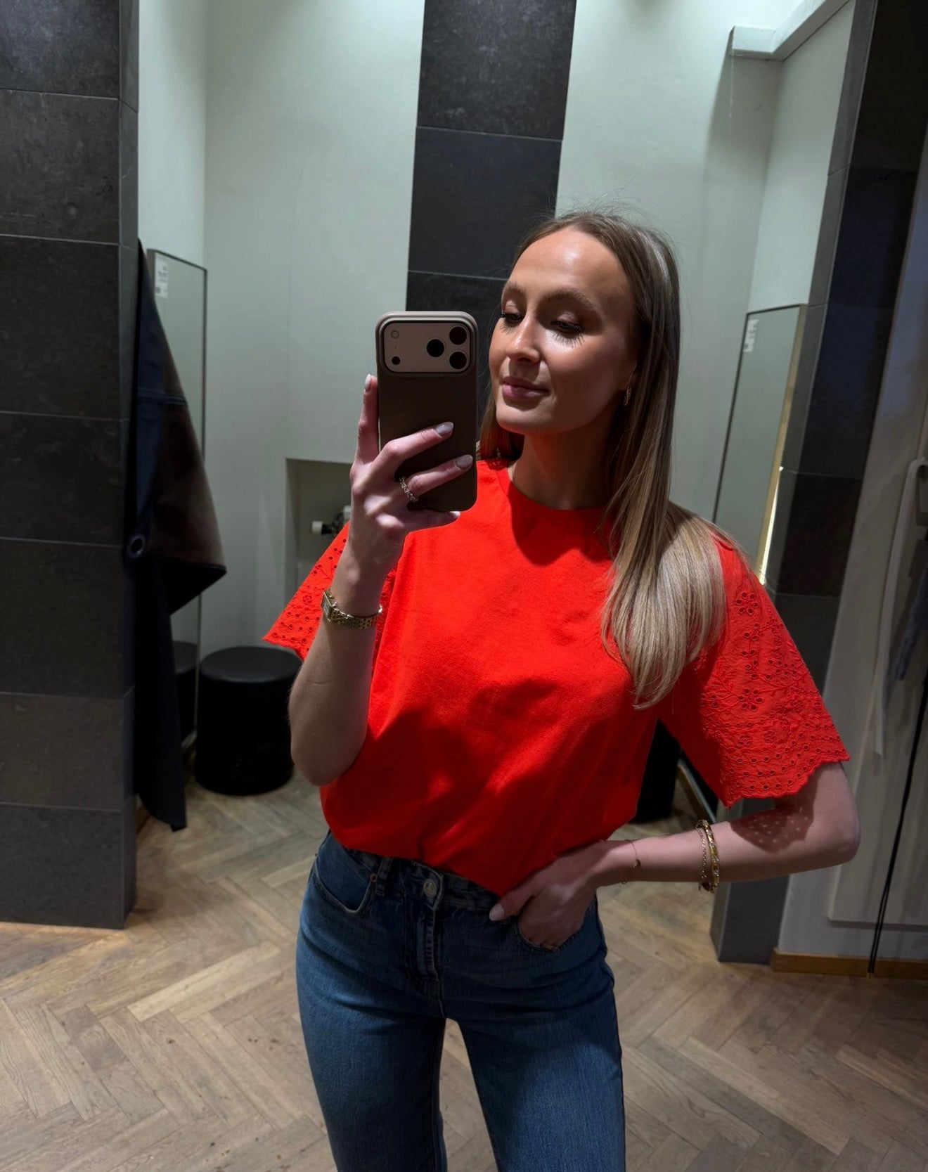 YASLEX Top - Fiery Red