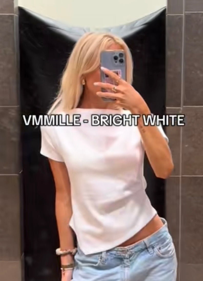 VMMILLE Top - Bright White