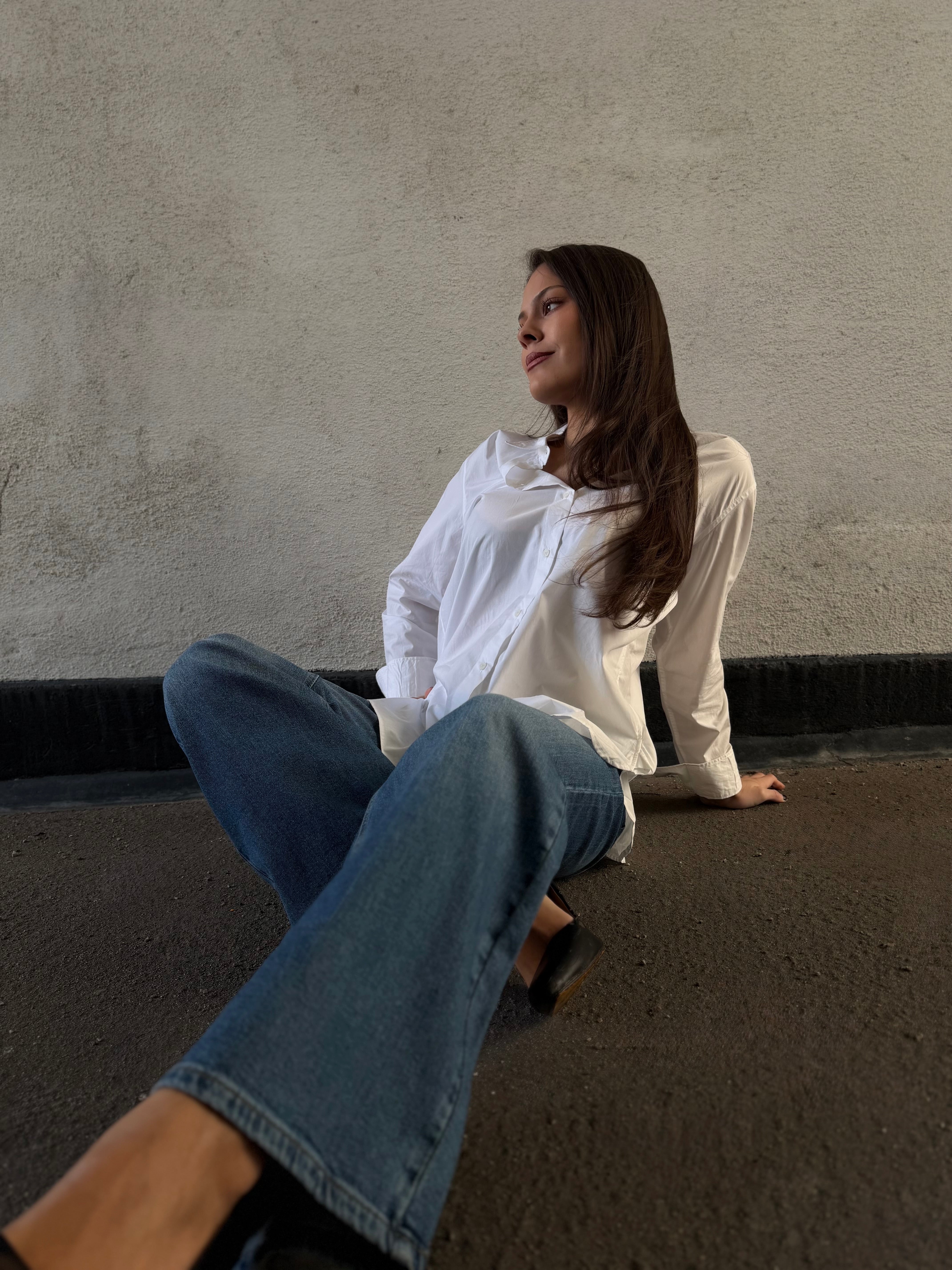 PCSILKE Jeans - Medium Blue Denim