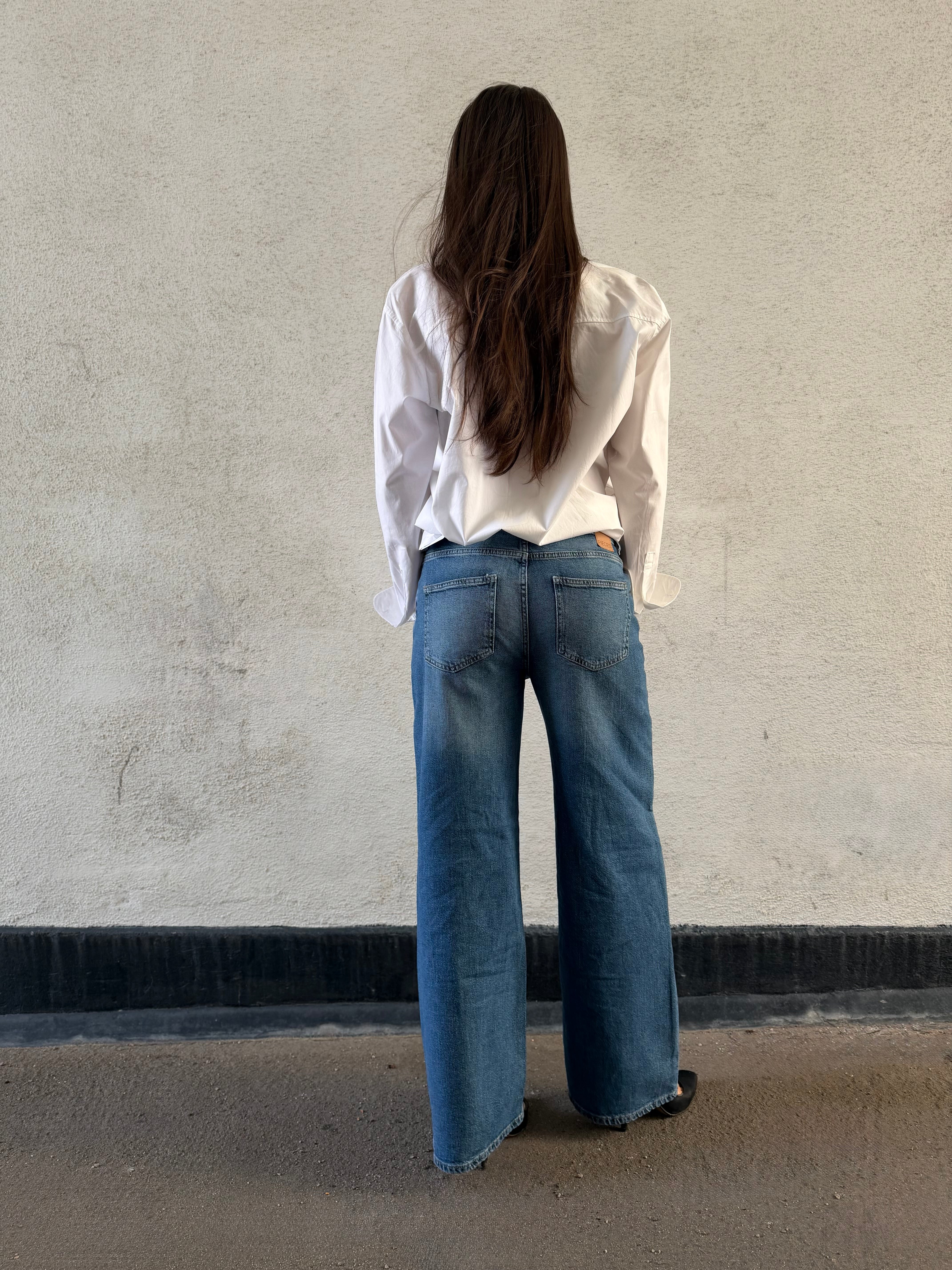 PCSILKE Jeans - Medium Blue Denim