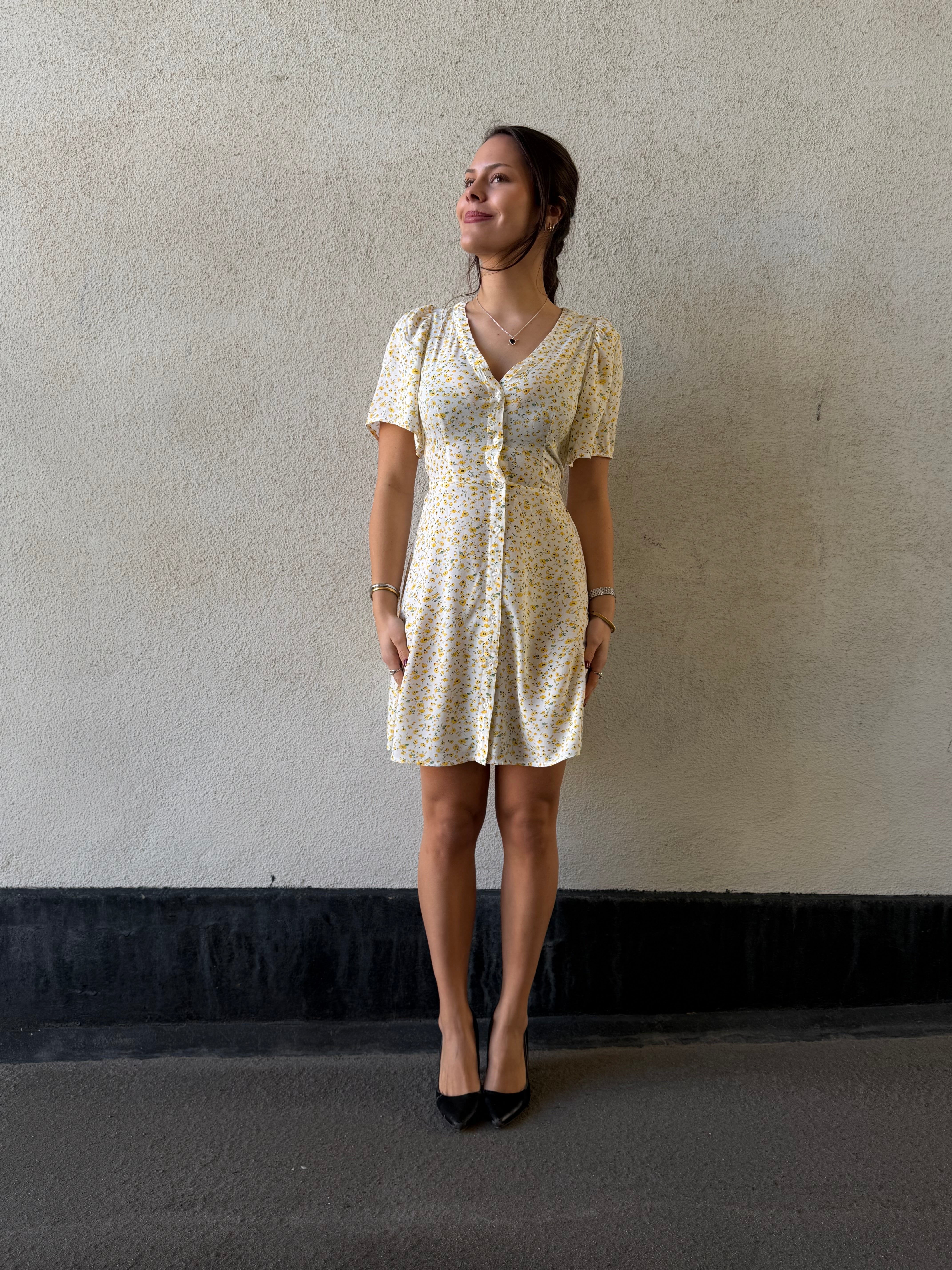 VMALBA Short Dress - Snow White