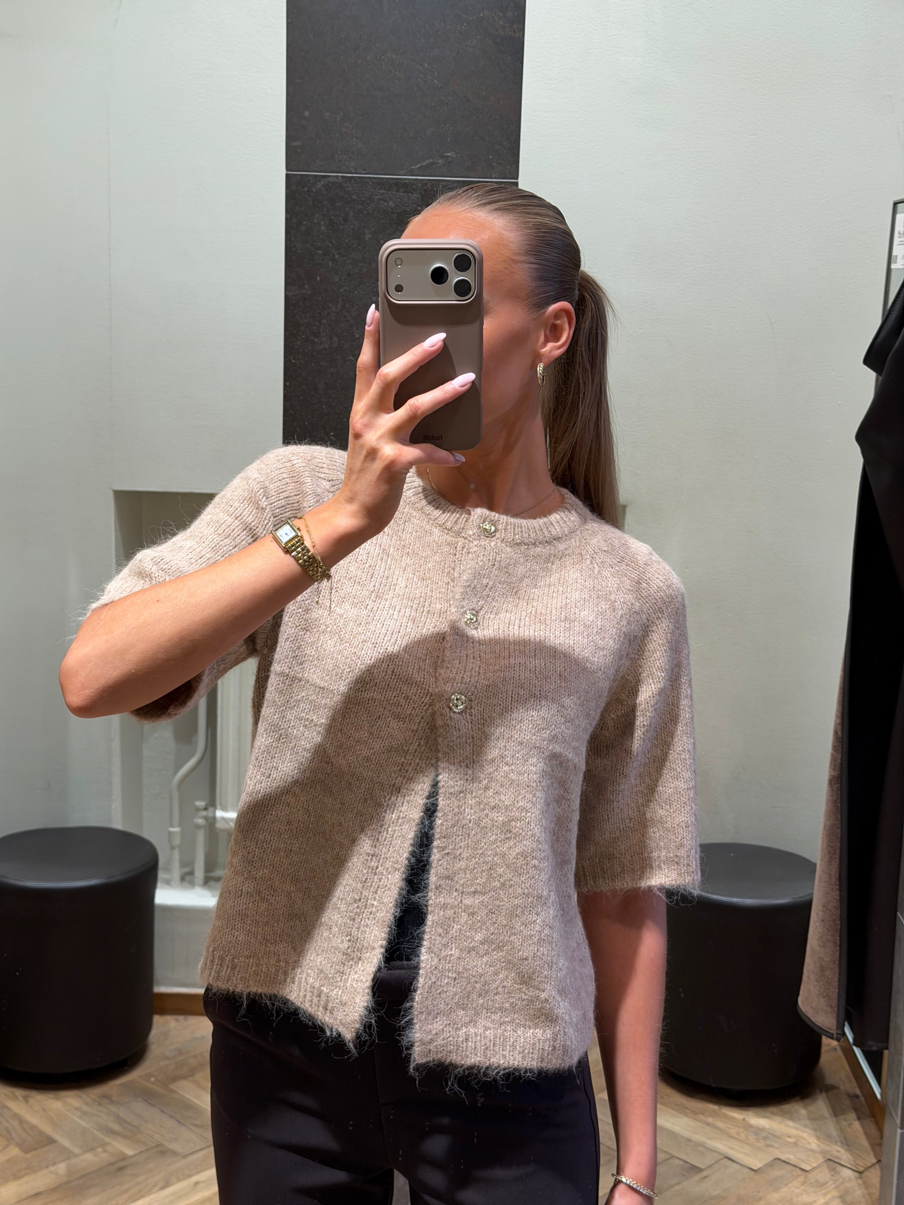 VMJILL Knitted Cardigan - Safari