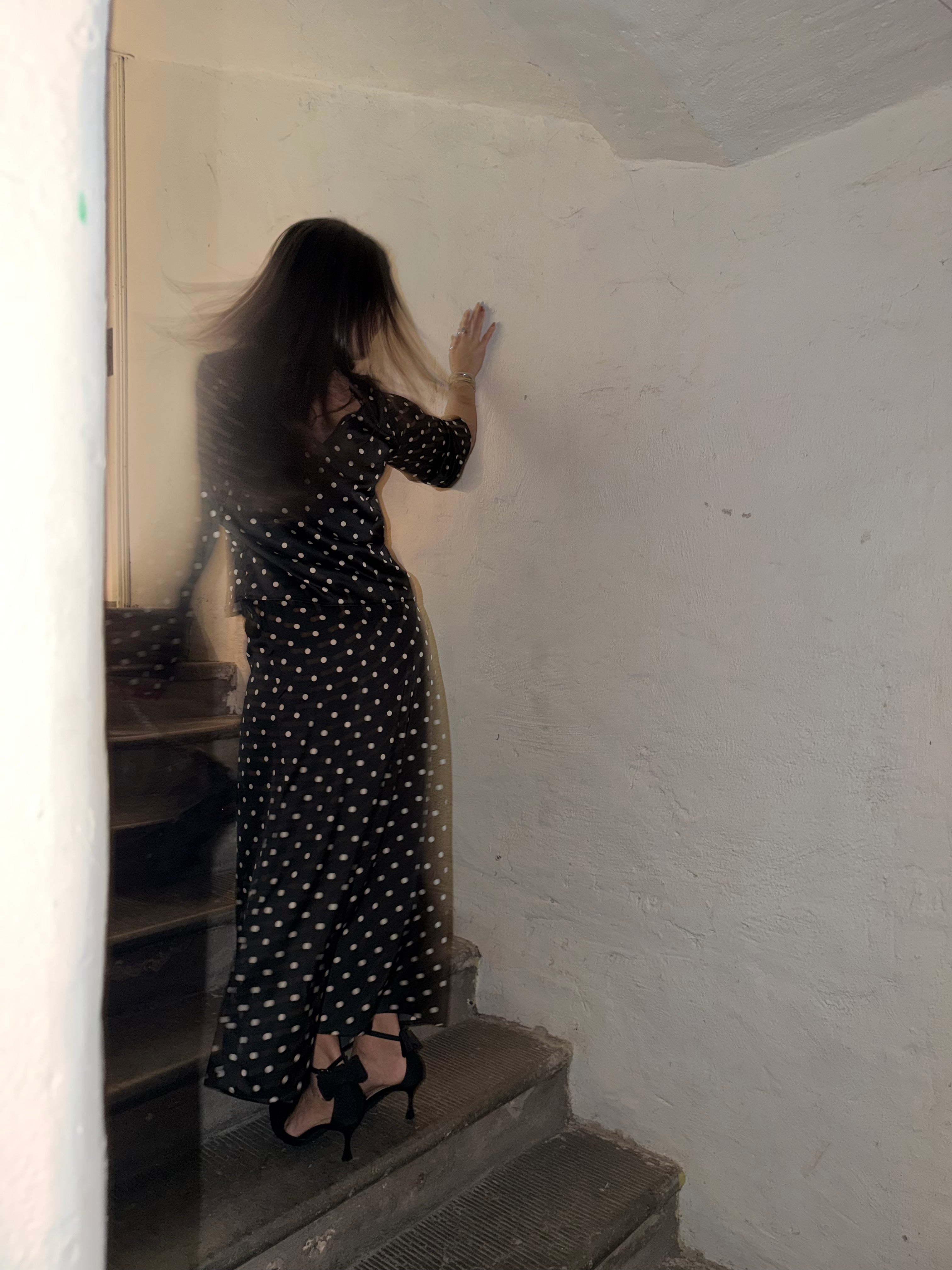 PCJYTTA Long Skirt - Black