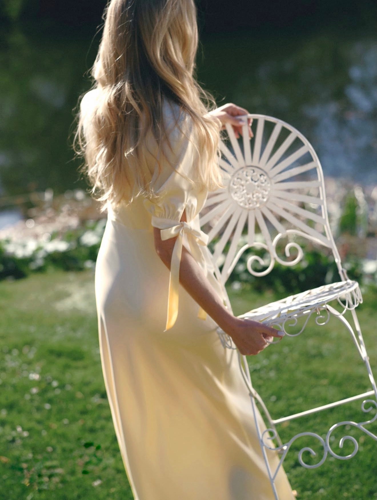 YASPELLA Long Dress - Anise Flower