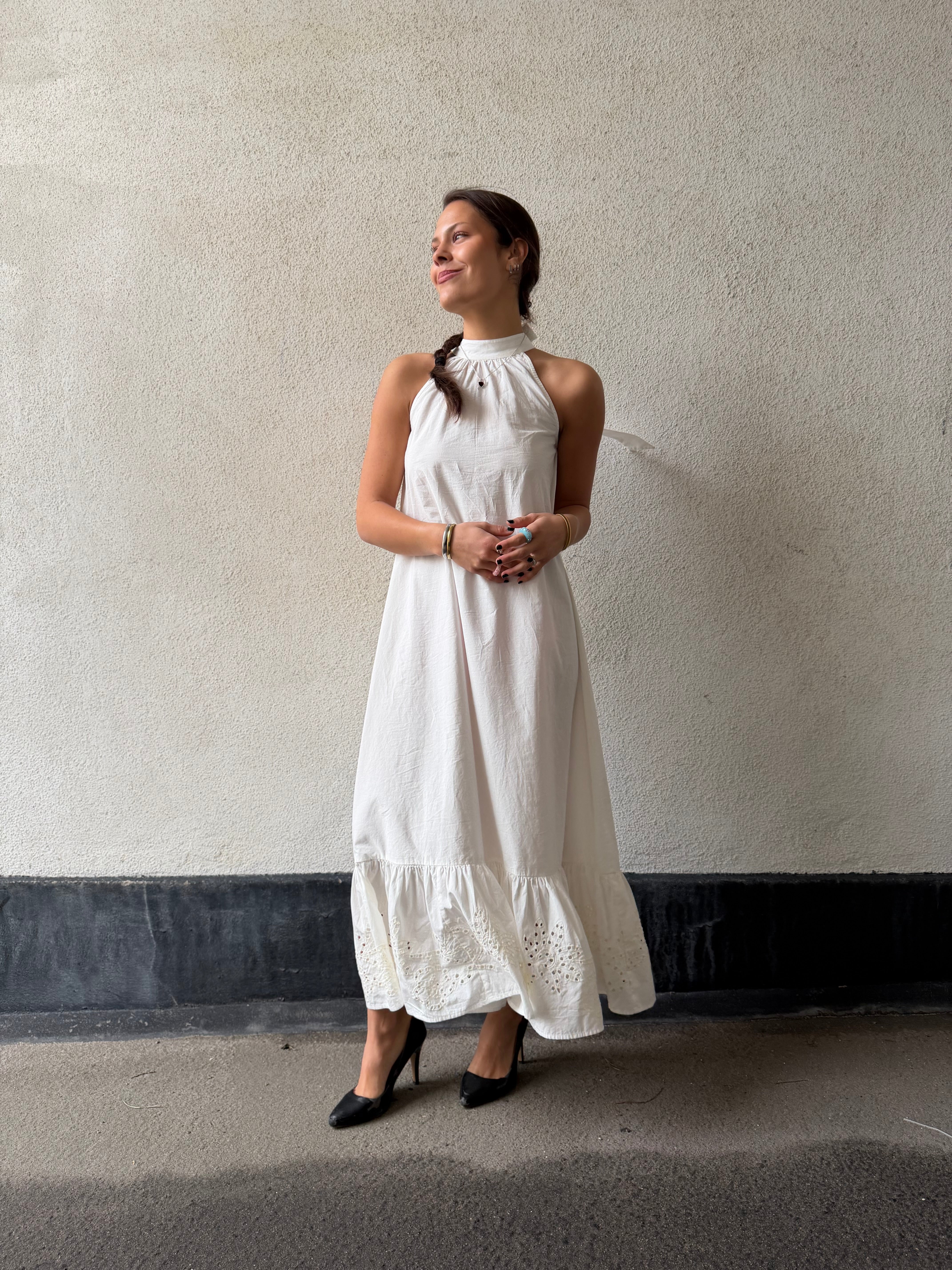 YASKERSTIN Long Dress - Star White