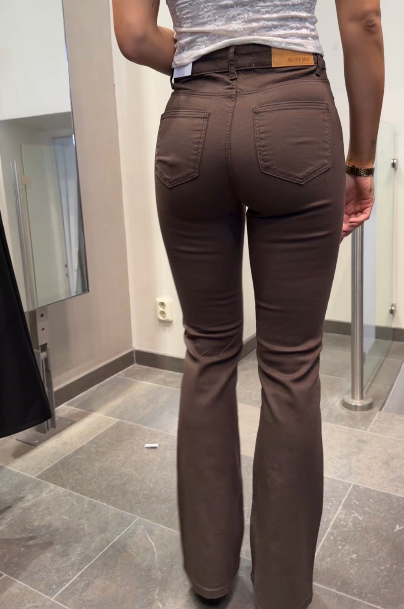 NMSALLIE Jeans - Chocolate Brown
