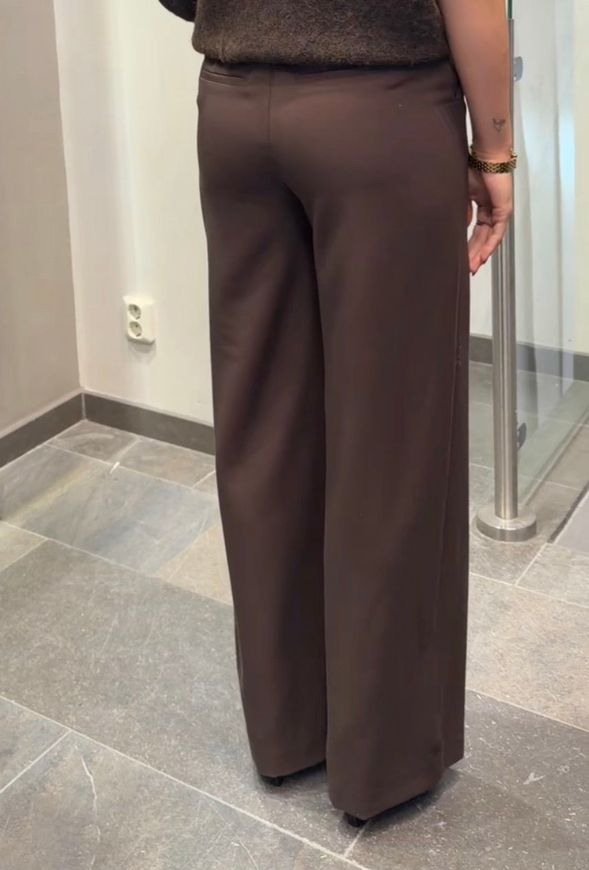 PCKAMIL Trousers - Hot Fudge