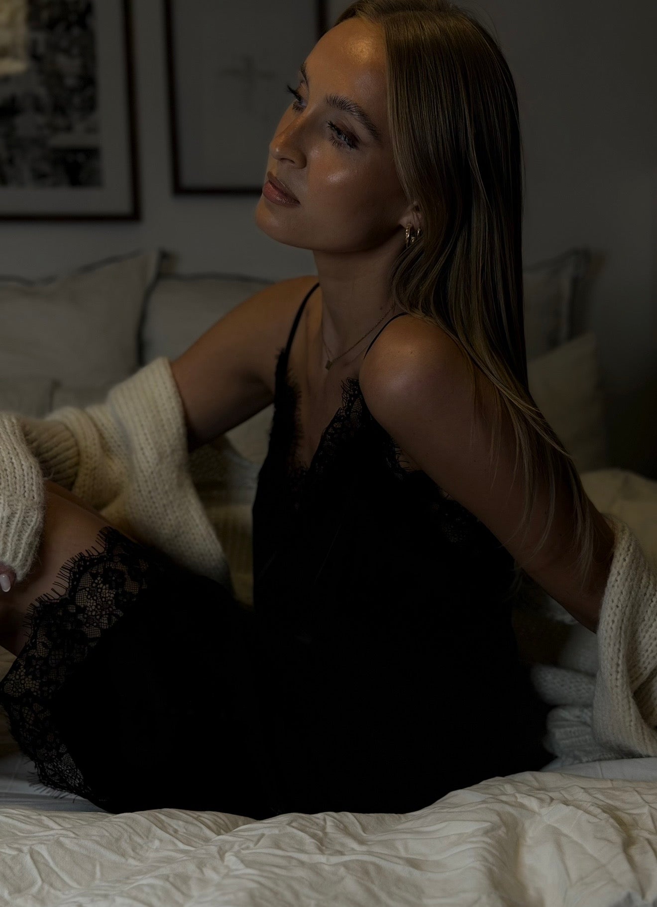 PCNOMI Short Dress - Black