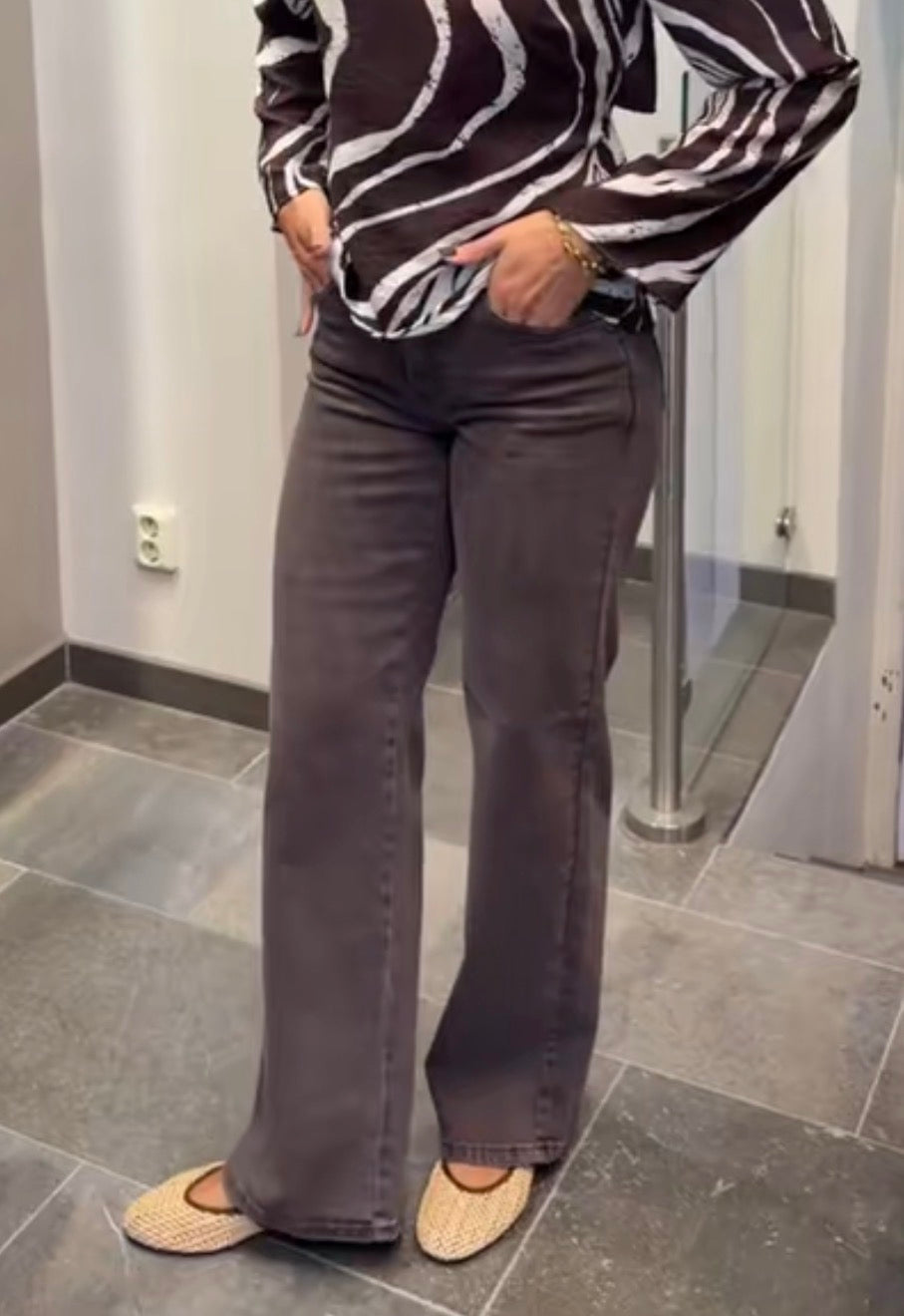 PCSELMA Jeans - Hot Fudge