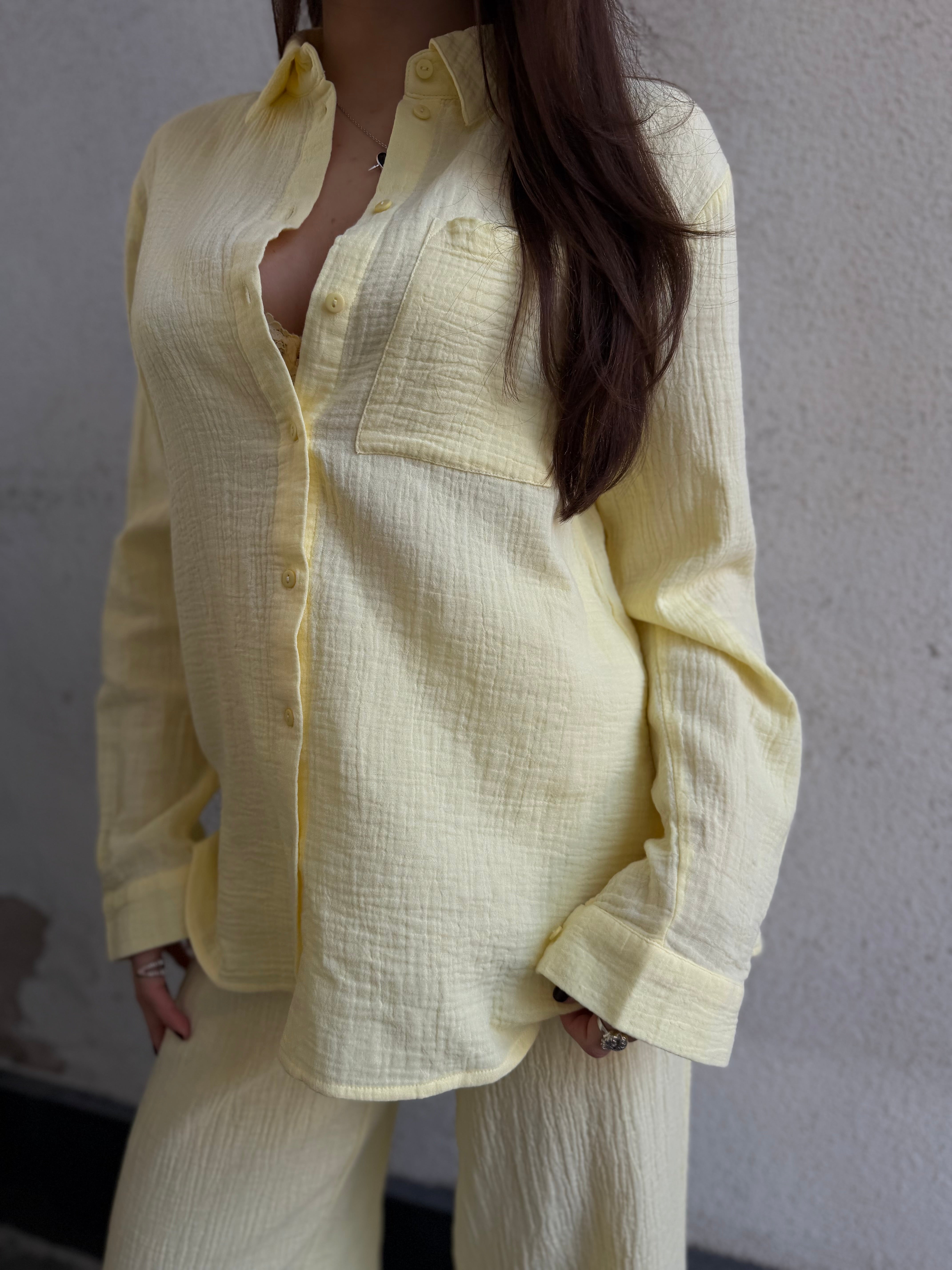 PCSASTINA Shirt - French Vanilla
