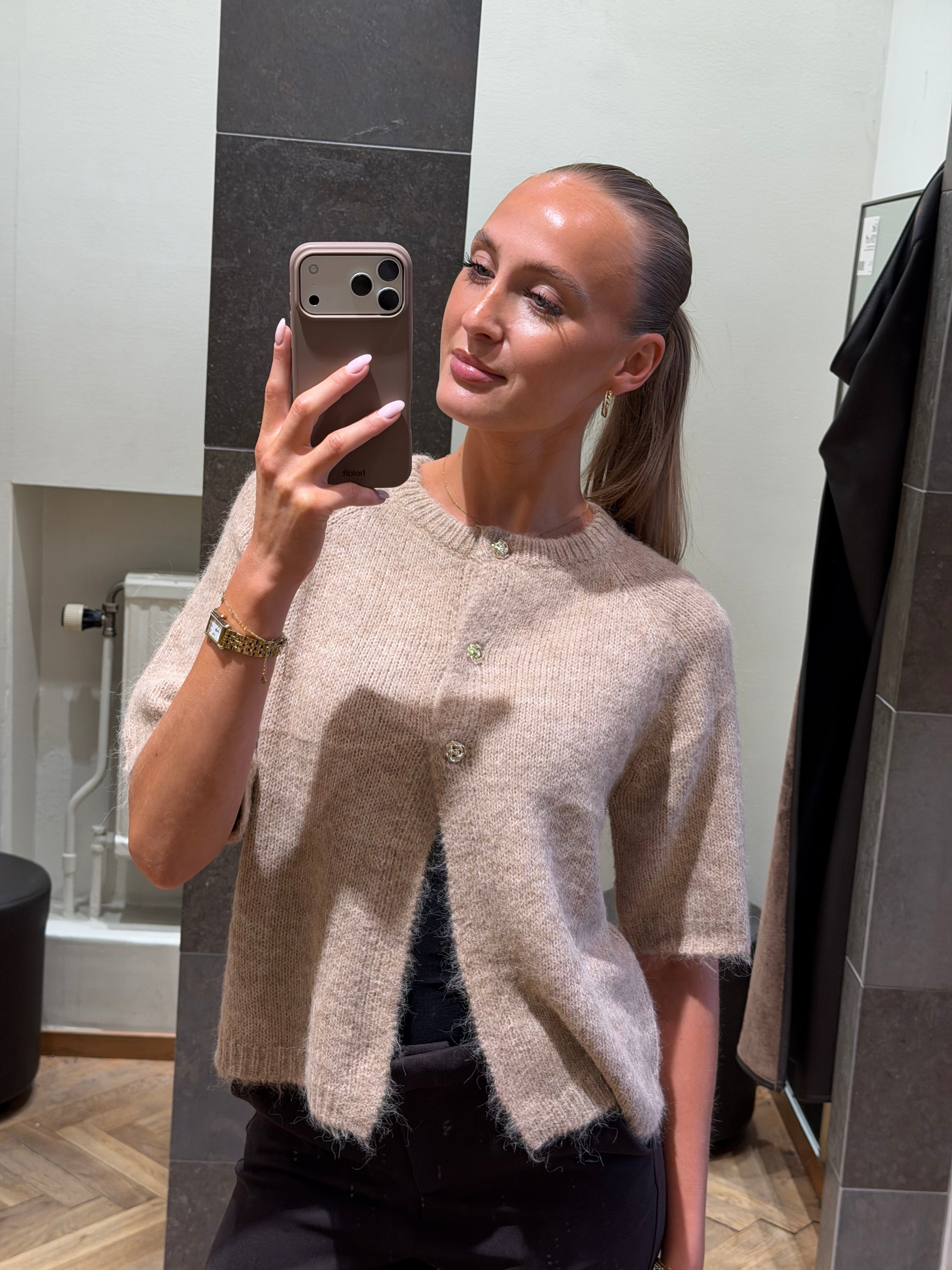 VMJILL Knitted Cardigan - Safari
