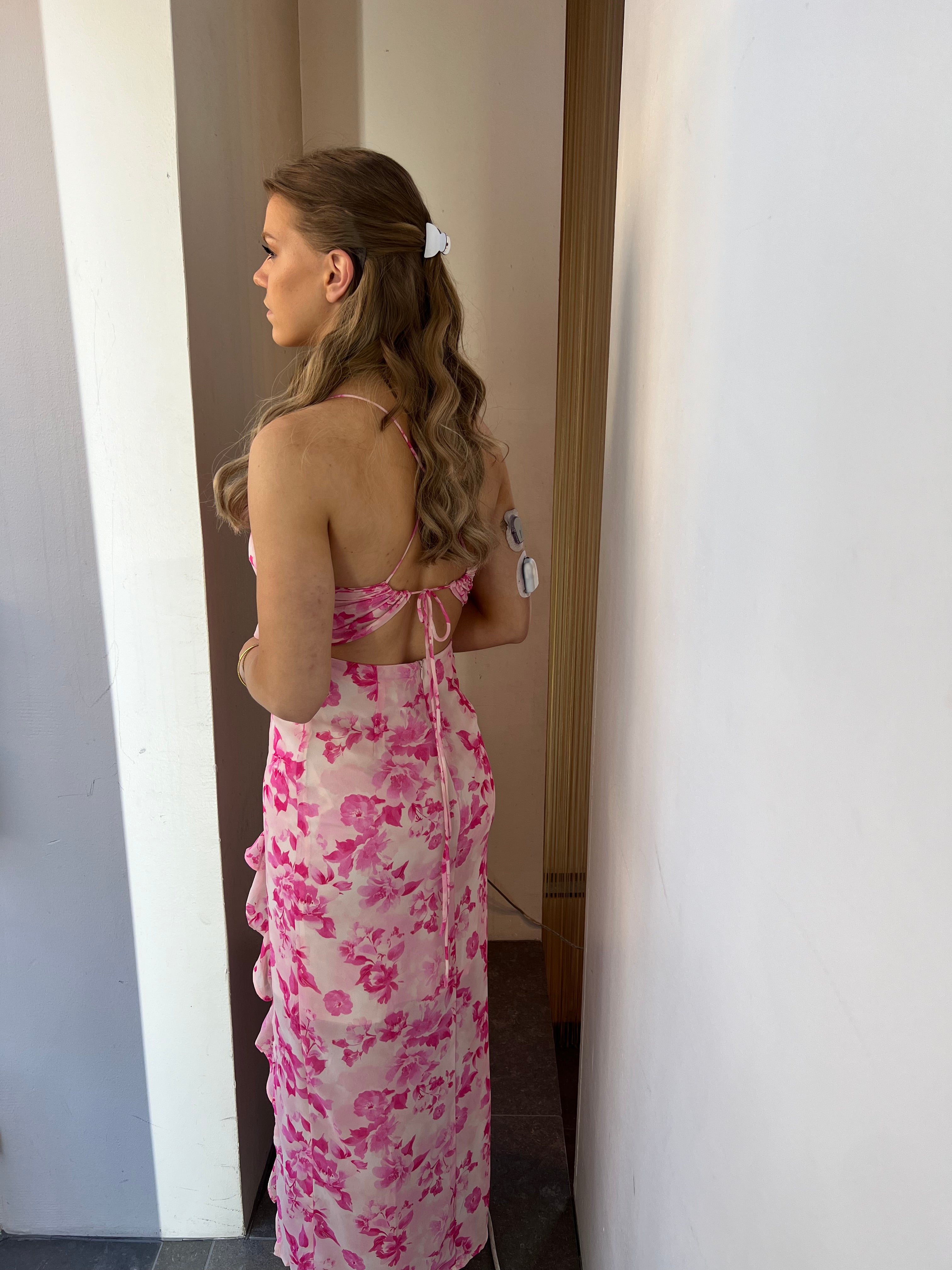 VMAMINA Long Dress - Parfait Pink