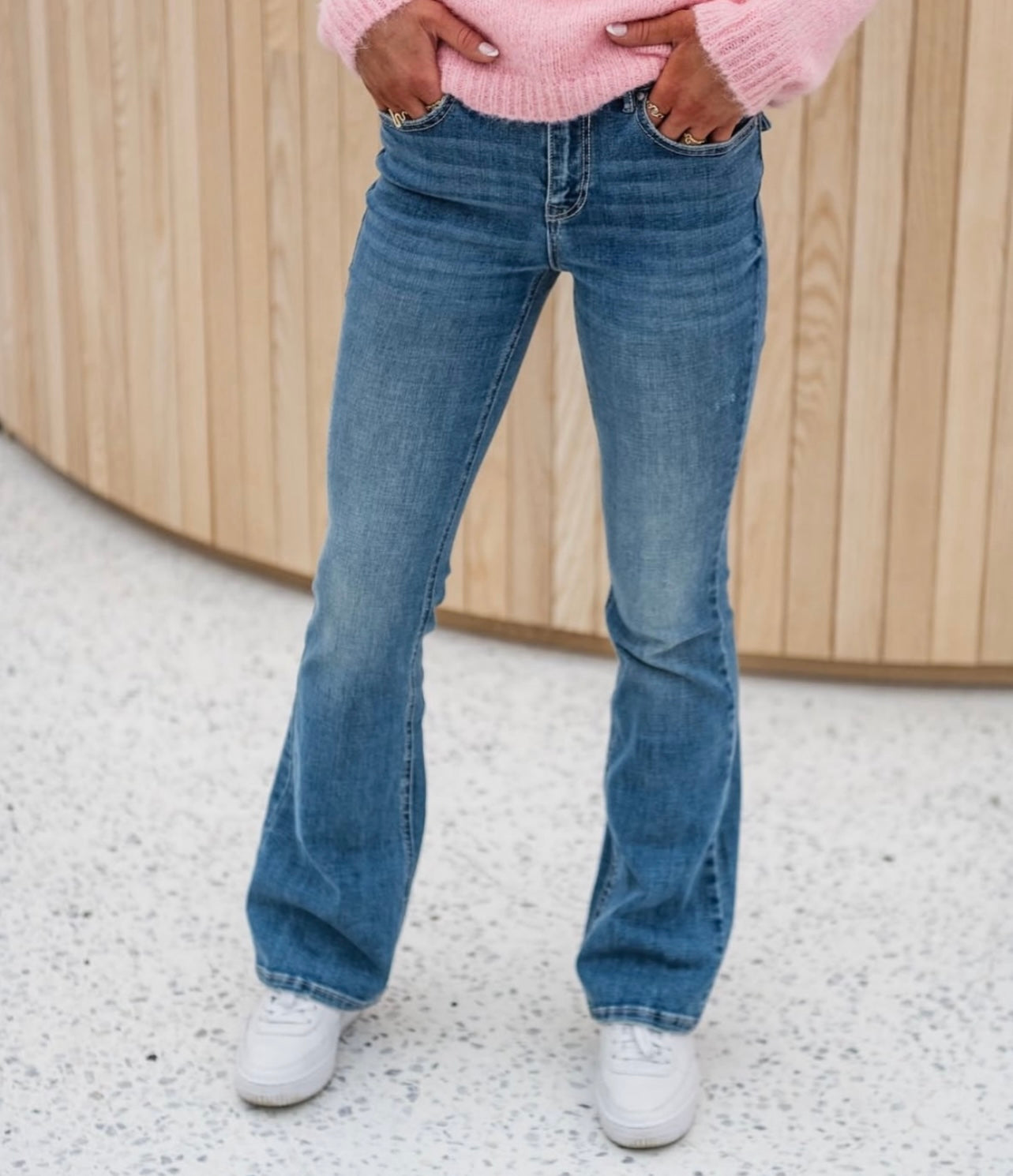 VMFLASH Jeans - Medium Blue Denim