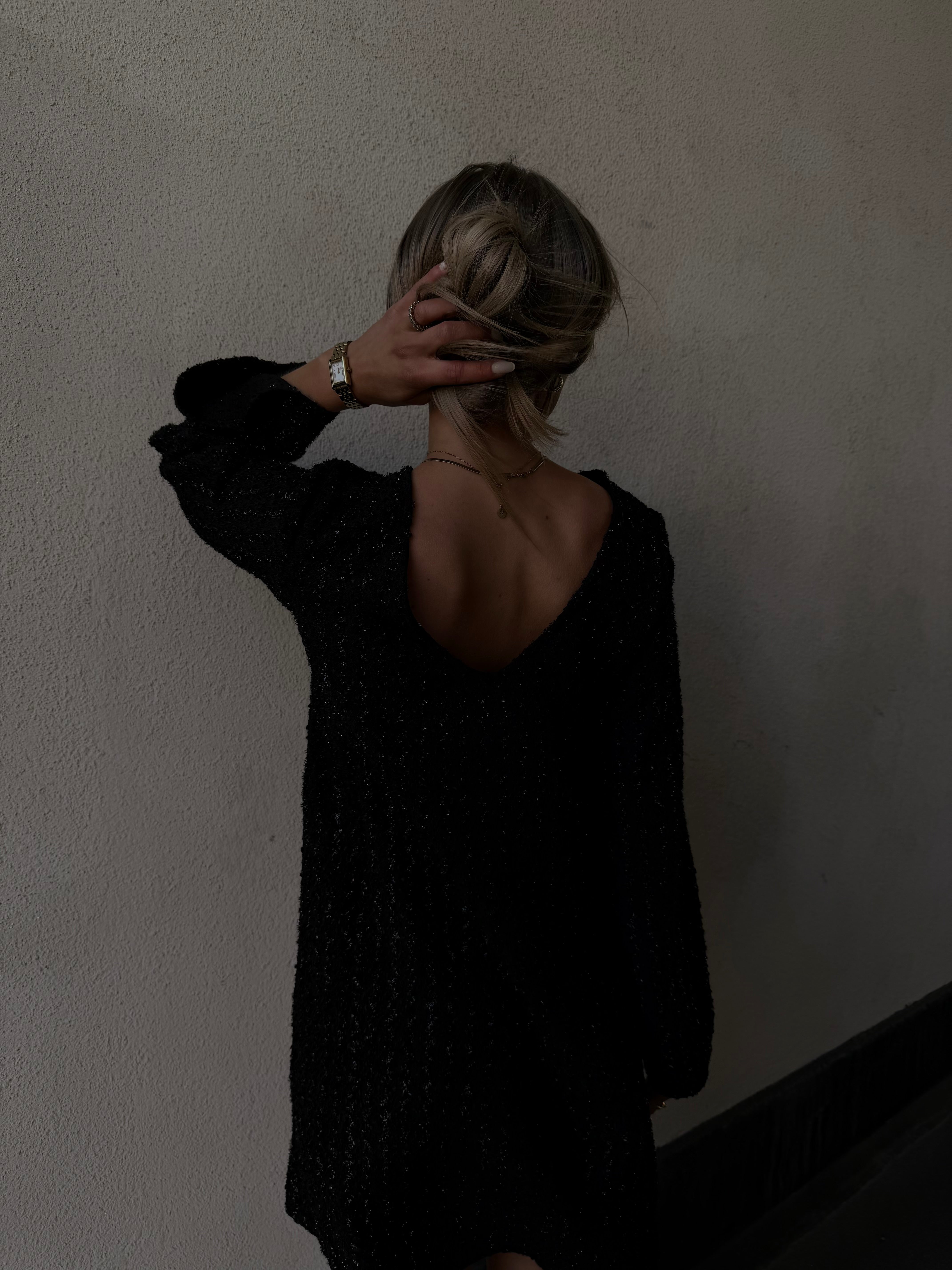 PCRUTH Midi Dress - Black