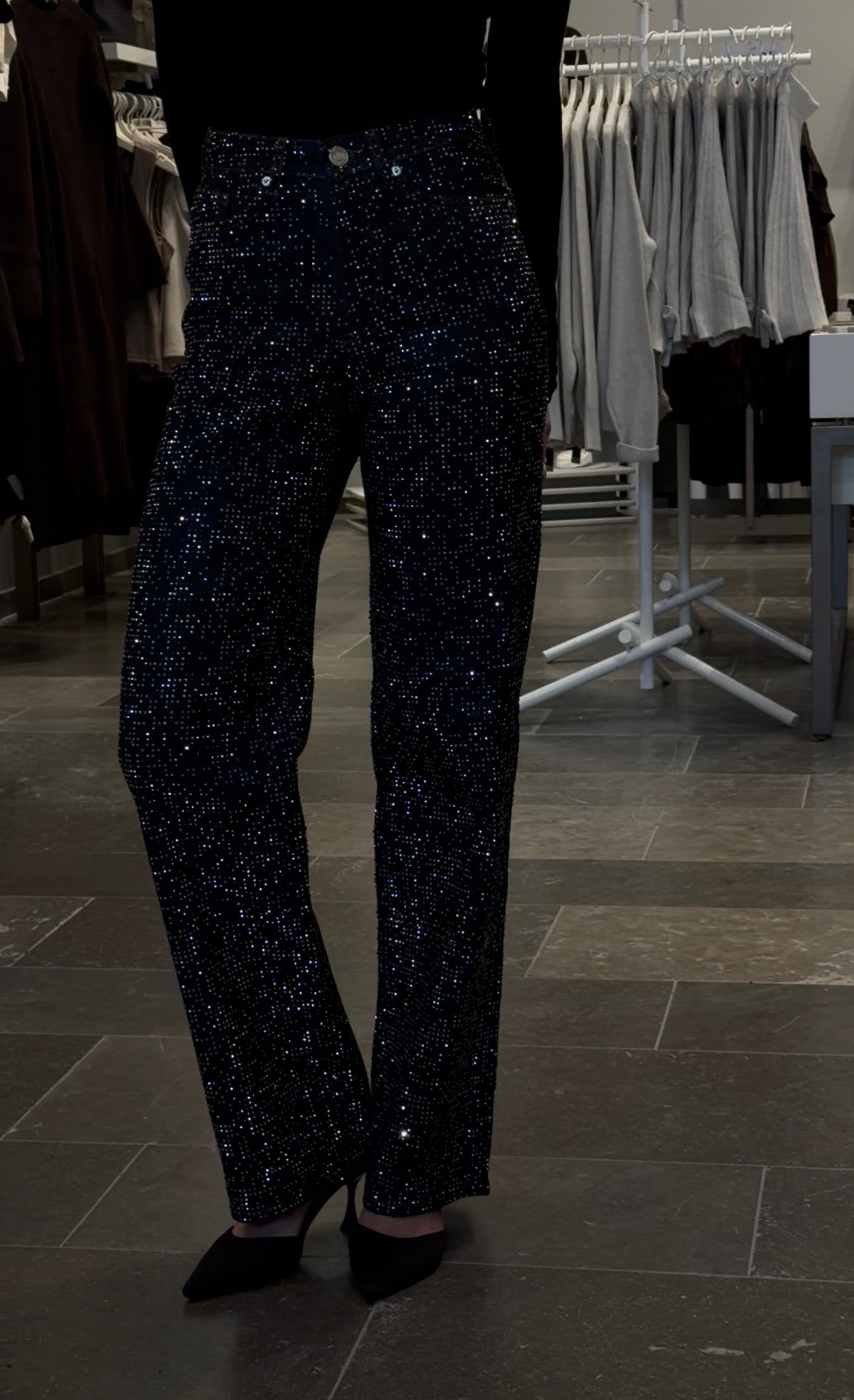 VMTESSA Jeans - Dark Blue Denim