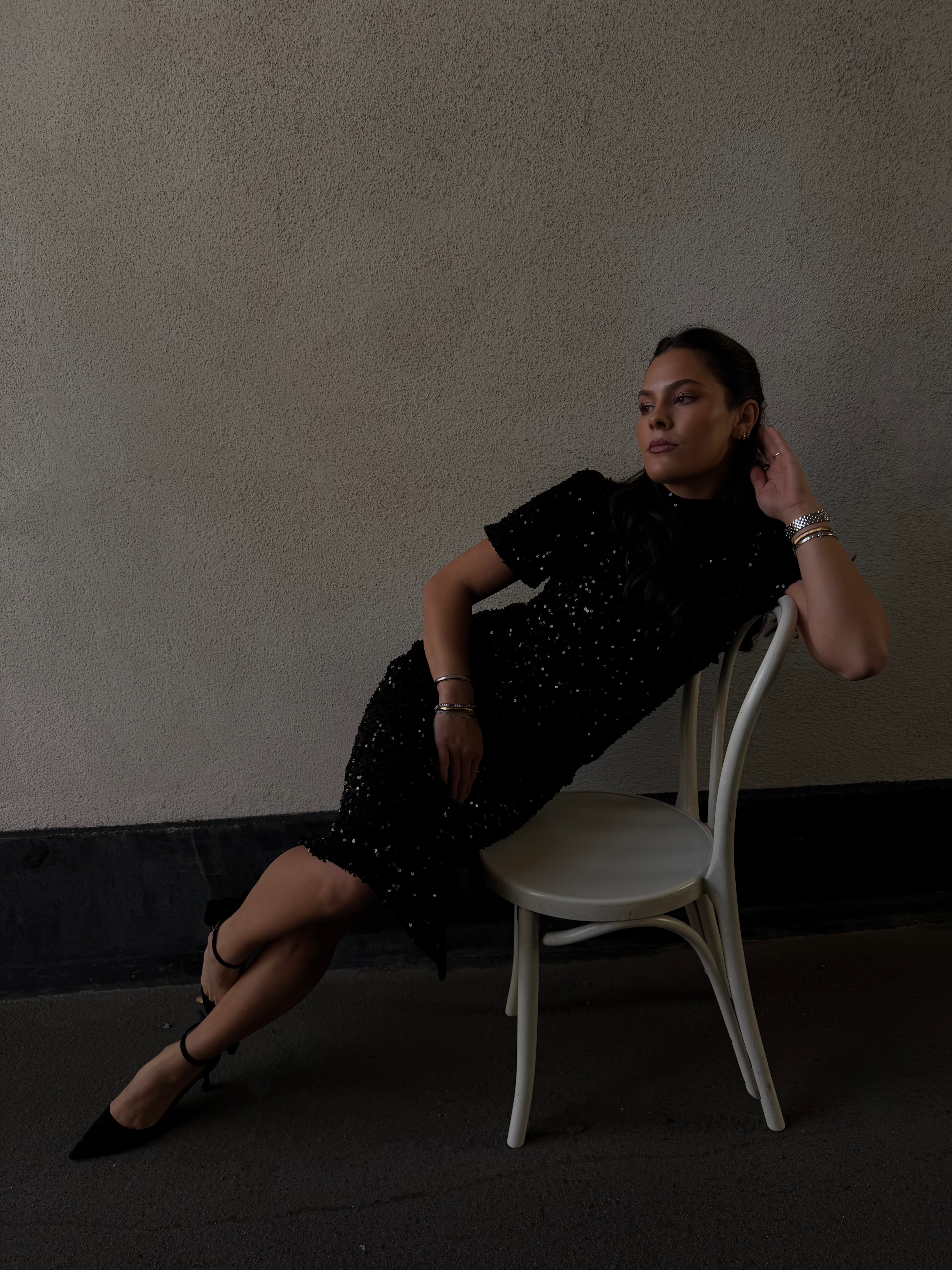 VMBELLA Long Dress - Black