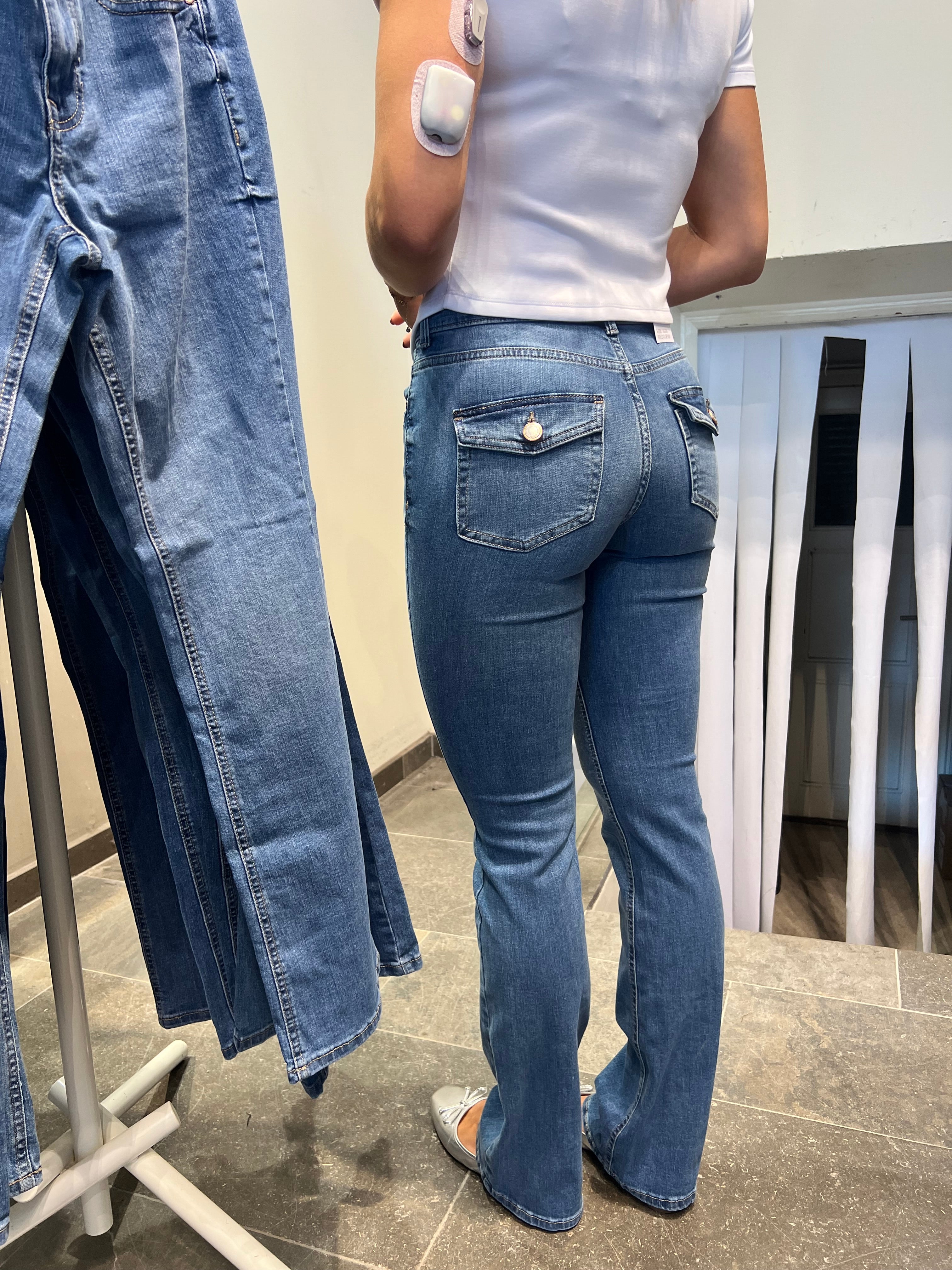 VMFLASH Jeans - Medium Blue Denim