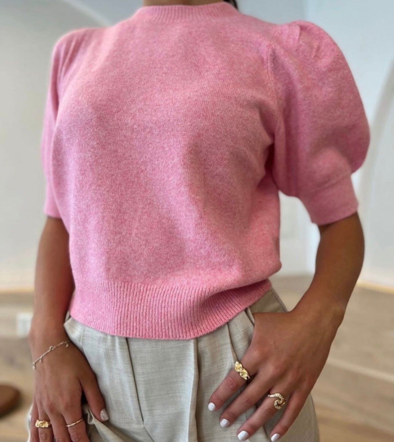 VMDOFFY Pullover - Bonbon