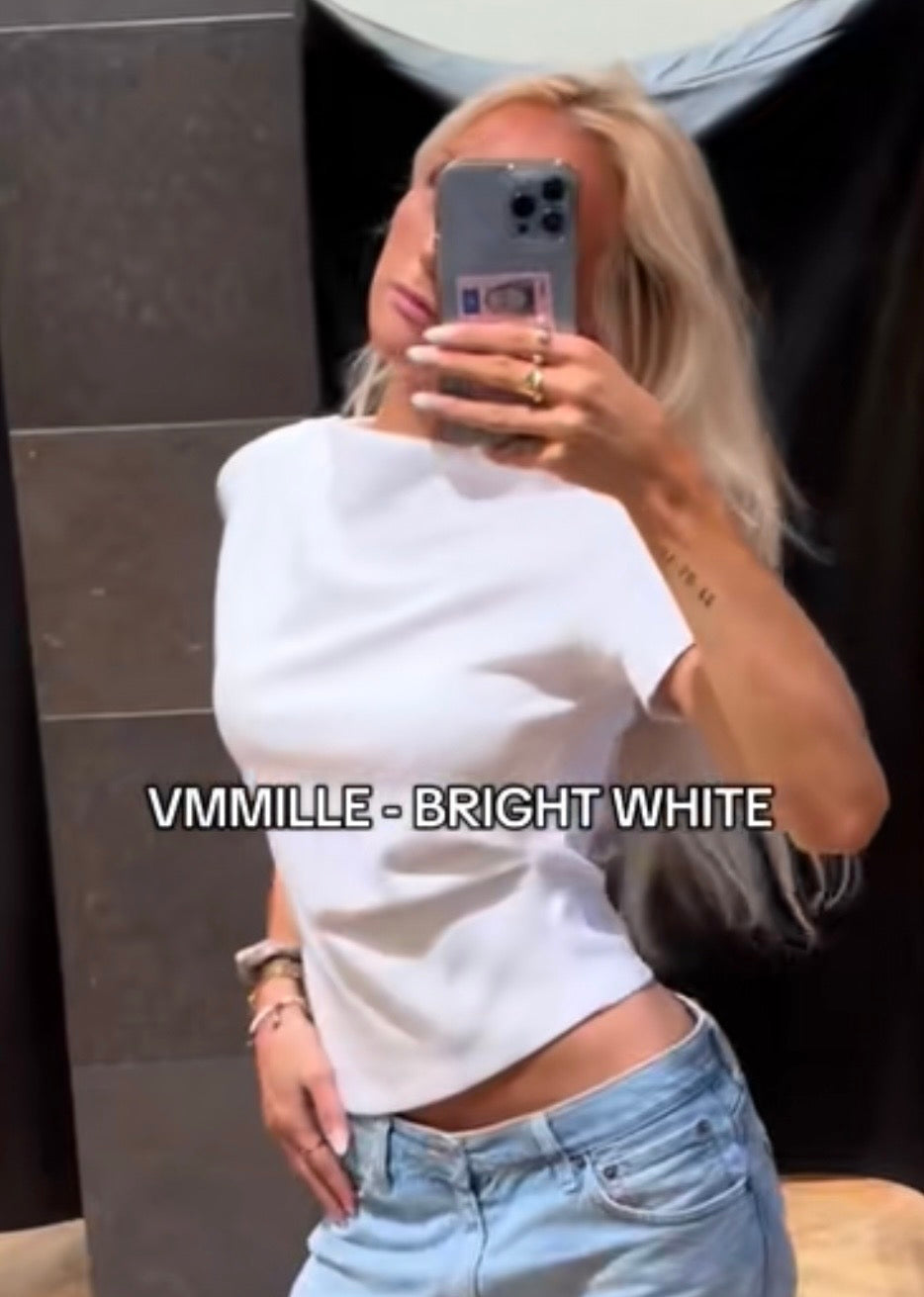 VMMILLE Top - Bright White