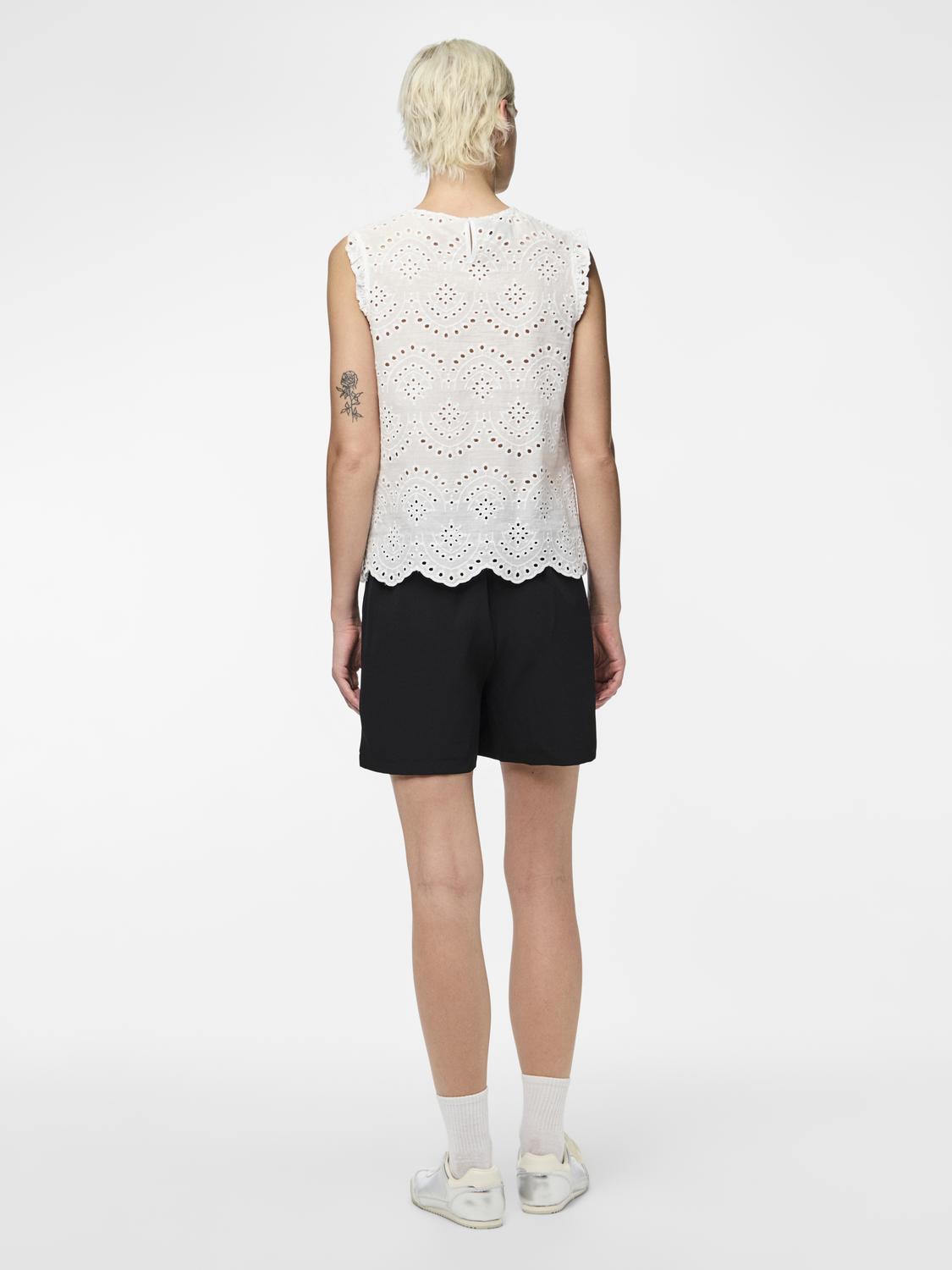 PCVILDE T-Shirts & Tops - Bright White