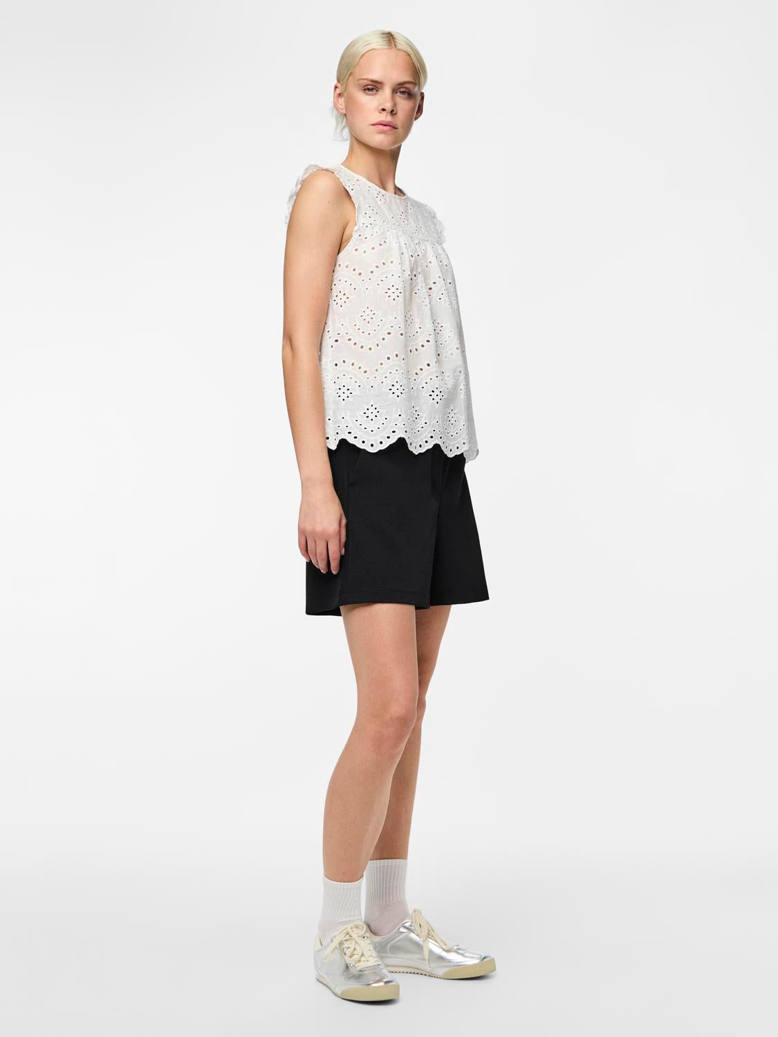 PCVILDE T-Shirts & Tops - Bright White