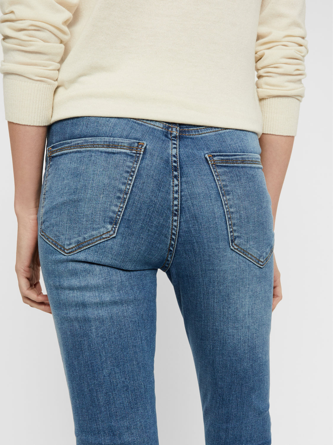 VMSOPHIA Jeans - Light Blue Denim