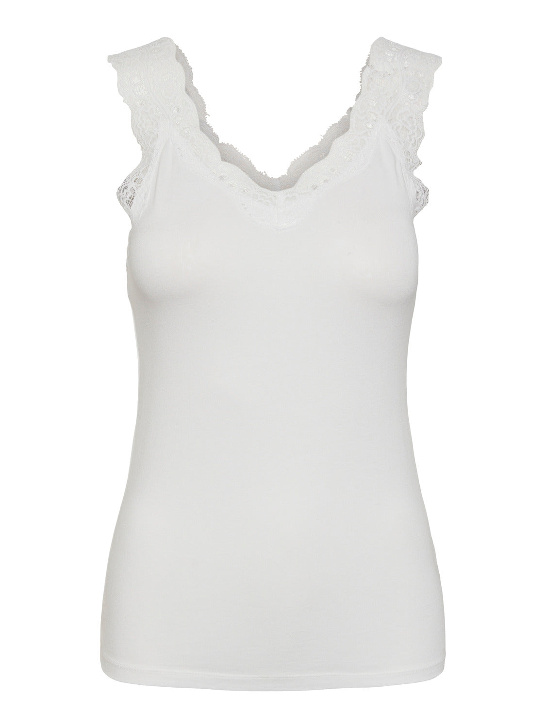 PCBARBERA Tank Top - Bright White